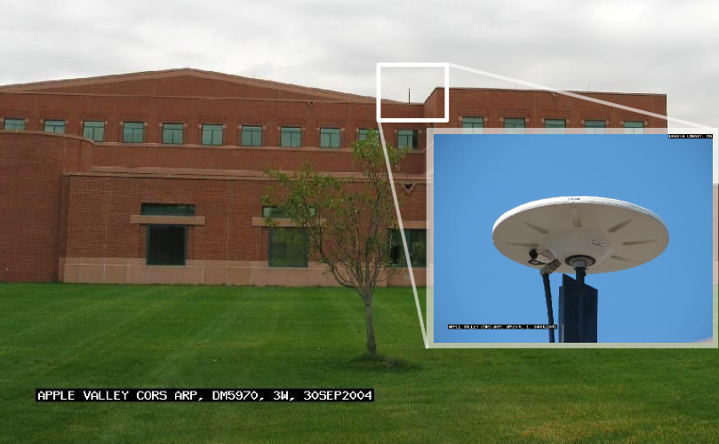 GNSS reference station in Apple Valley Minnesota